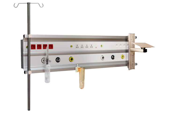 INTENSIVE CARE UNITS WITH RAIL BCUN-MO1-1B