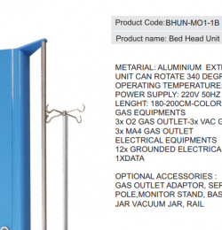 VERTICAL BED HEAD UNITS