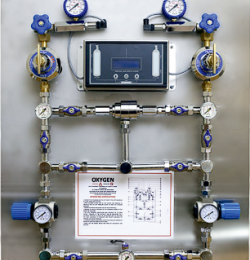 AUTOMATIC CONTROL AND HIGH PRESSURE REDUCER UNIT O₂/N₂O/CO₂ /He/Ar  300m³/h